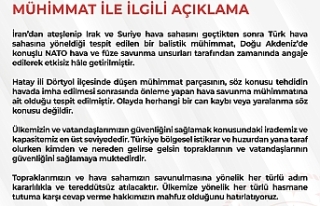 Türkiye'yi Hedef Alan Balistik Mühimmat İmha...