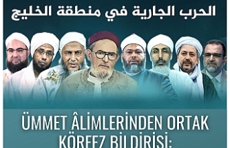 Ümmet Âlimlerinden Ortak Körfez Bildirisi