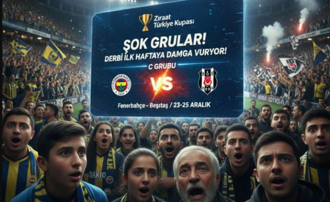 Ziraat Türkiye Kupası’nda "Şok" Gruplar! Derbi Ateşi İlk Haftadan Yükseliyor