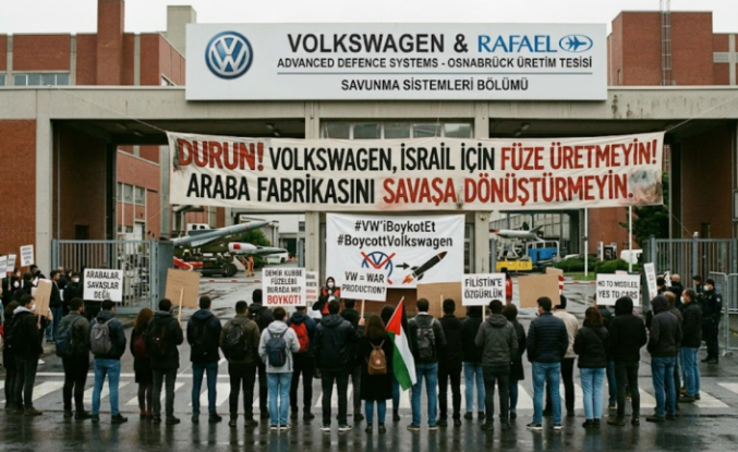 Volkswagen’den Skandal Karar: Otomobil Fabrikası İsrail İçin Ölüm Makinesi Üretecek